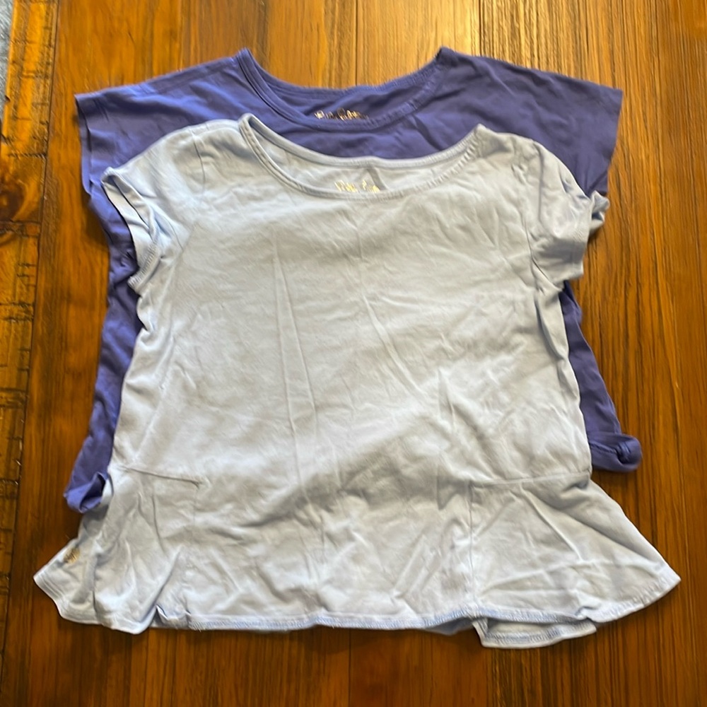 Lilly Pulitzer Girls tops. Size M 6/7